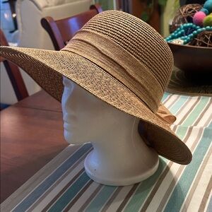 Elegant Tan Sun Hat